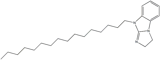 9-hexadecyl-2,9-dihydro-3H-imidazo[1,2-a]benzimidazole 结构式