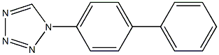 1-[1,1'-biphenyl]-4-yl-1H-tetraazole Structure
