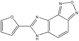 7-(2-furyl)-6H-imidazo[4,5-e][2,1,3]benzoxadiazole 化学構造式