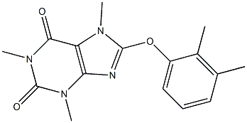 8-(2,3-dimethylphenoxy)-1,3,7-trimethyl-3,7-dihydro-1H-purine-2,6-dione