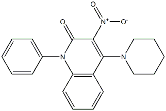  3-nitro-1-phenyl-4-piperidin-1-ylquinolin-2(1H)-one