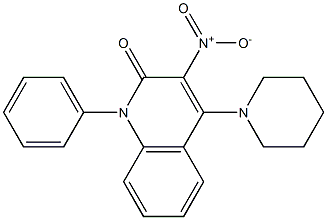 3-nitro-1-phenyl-4-piperidin-1-ylquinolin-2(1H)-one