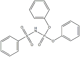 diphenyl phenylsulfonylamidophosphate Structure
