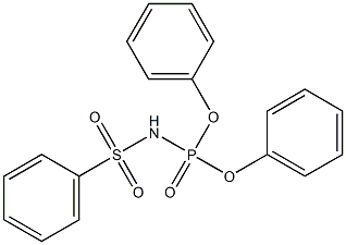 diphenyl phenylsulfonylamidophosphate 结构式