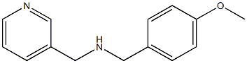 (4-methoxyphenyl)-N-(3-pyridinylmethyl)methanamine Structure