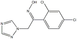 1-(2,4-dichlorophenyl)-2-(1H-1,2,4-triazol-1-yl)ethanone oxime Structure