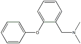 N,N-dimethyl-N-(2-phenoxybenzyl)amine,,结构式