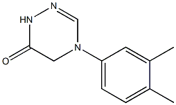 4-(3,4-dimethylphenyl)-4,5-dihydro-1,2,4-triazin-6(1H)-one