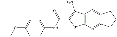 3-amino-N-(4-ethoxyphenyl)-6,7-dihydro-5H-cyclopenta[b]thieno[3,2-e]pyridine-2-carboxamide