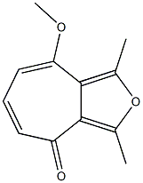  8-methoxy-1,3-dimethyl-4H-cyclohepta[c]furan-4-one