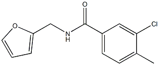 3-chloro-N-(2-furylmethyl)-4-methylbenzamide