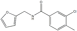  3-chloro-N-(2-furylmethyl)-4-methylbenzamide