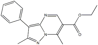  ethyl 2,7-dimethyl-3-phenylpyrazolo[1,5-a]pyrimidine-6-carboxylate