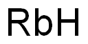 Rubidium, plasma standard solution, Specpure, Rb 10,000μg/ml Structure