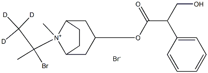 Ipratropium-d3 Bromide 结构式