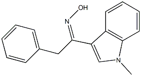 1-(1-methyl-1H-indol-3-yl)-2-phenyl-1-ethanone oxime