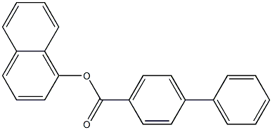 1-naphthyl [1,1'-biphenyl]-4-carboxylate Structure