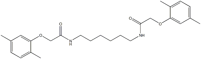2-(2,5-dimethylphenoxy)-N-(6-{[2-(2,5-dimethylphenoxy)acetyl]amino}hexyl)acetamide
