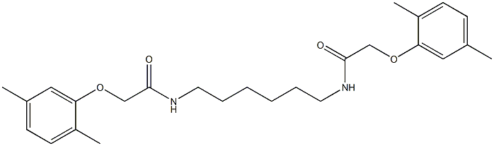 2-(2,5-dimethylphenoxy)-N-(6-{[2-(2,5-dimethylphenoxy)acetyl]amino}hexyl)acetamide|