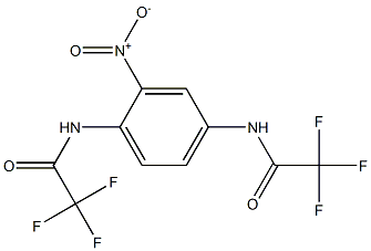 2,2,2-trifluoro-N-{2-nitro-4-[(2,2,2-trifluoroacetyl)amino]phenyl}acetamide Structure