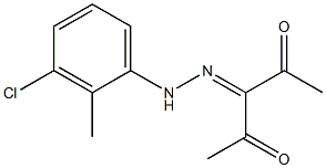  2,3,4-pentanetrione 3-[N-(3-chloro-2-methylphenyl)hydrazone]