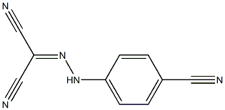  2-[2-(4-cyanophenyl)hydrazono]malononitrile