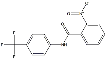 2-nitro-N-[4-(trifluoromethyl)phenyl]benzamide Structure