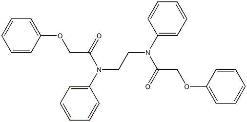  2-phenoxy-N-{2-[(2-phenoxyacetyl)anilino]ethyl}-N-phenylacetamide