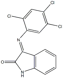 3-[(2,4,5-trichlorophenyl)imino]-1H-indol-2-one