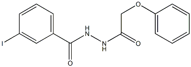 3-iodo-N'-(2-phenoxyacetyl)benzohydrazide|