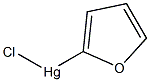 chloro(2-furyl)mercury,,结构式