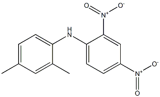 N-(2,4-dimethylphenyl)-N-(2,4-dinitrophenyl)amine Struktur