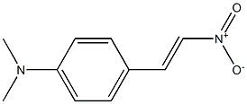 N,N-dimethyl-N-{4-[(E)-2-nitroethenyl]phenyl}amine Structure