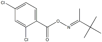2,4-dichloro-1-[({[(E)-1,2,2-trimethylpropylidene]amino}oxy)carbonyl]benzene