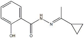 N'-[(E)-1-cyclopropylethylidene]-2-hydroxybenzohydrazide