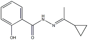 N'-[(E)-1-cyclopropylethylidene]-2-hydroxybenzohydrazide|