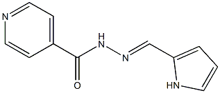 N'-[(E)-1H-pyrrol-2-ylmethylidene]isonicotinohydrazide Structure