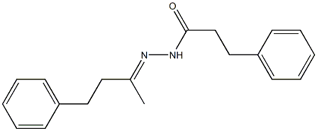 N'-[(E)-1-methyl-3-phenylpropylidene]-3-phenylpropanohydrazide|