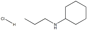N-cyclohexyl-N-propylamine hydrochloride 结构式