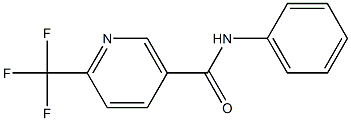 N-phenyl-6-(trifluoromethyl)nicotinamide