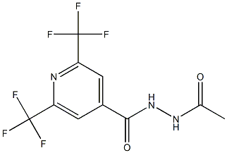 N'-acetyl-2,6-bis(trifluoromethyl)isonicotinohydrazide|