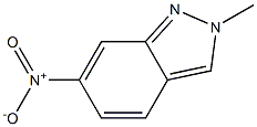 2-methyl-6-nitro-2H-indazole Struktur