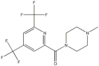  [4,6-bis(trifluoromethyl)-2-pyridinyl](4-methylpiperazino)methanone