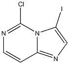 5-chloro-3-iodoimidazo[1,2-c]pyrimidine 化学構造式