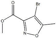 methyl 4-bromo-5-methylisoxazole-3-carboxylate Structure