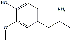 4'-Hydroxy-3'-methoxyamphetamine