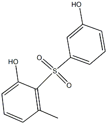  2',3-Dihydroxy-6'-methyl[sulfonylbisbenzene]