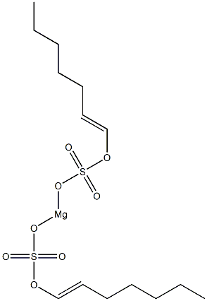  Bis[(1-heptenyloxy)sulfonyloxy]magnesium