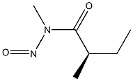 [2R,(-)]-N,2-Dimethyl-N-nitrosobutyramide,,结构式