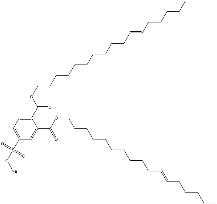 4-(Sodiosulfo)phthalic acid di(11-heptadecenyl) ester